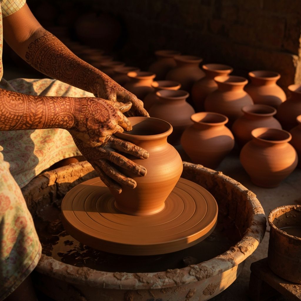 Crafts and Pottery of India
